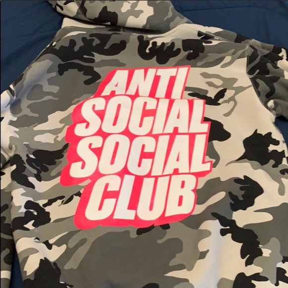 COPY - Anti social social club hoodie size m. - Picture 3 of 4